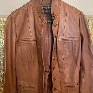 Brooks Brothers leather jacket